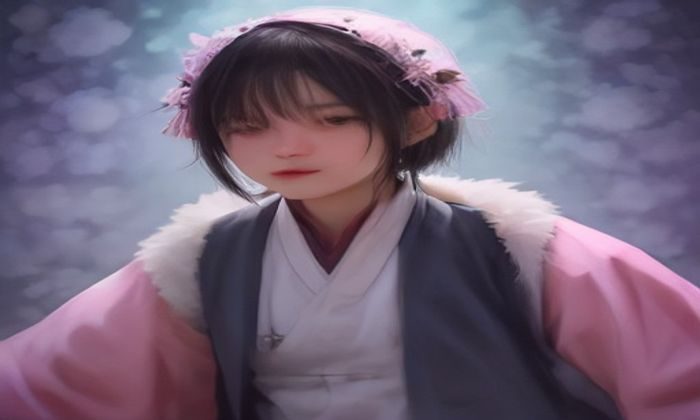 蘑菇导航站在线讲解视频截图，主讲人正在屏幕前演示如何辨别蘑菇视频真实免费入口与仿冒钓鱼页面的方法，界面清晰